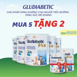 Thumbnail Sữa Bột Cho Người Tiểu Đường Gludiabetic giúp ổn định đường huyết Chính Hãng Japa kids 1