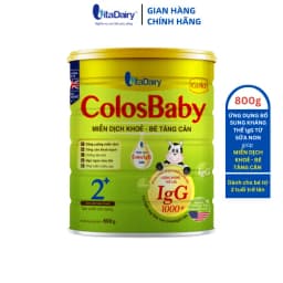 Thumbnail Sữa bột COLOSBABY GOLD 2+ 800g có chứa sữa non giúp bé tăng cân, phát triển toàn diện - VitaDairy 4