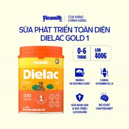 Thumbnail Sữa bột Dielac Gold 1 - Hộp thiếc 400g 3