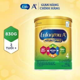 Thumbnail Sữa Bột Enfagrow A+ Neuropro 4 Với 2’FL HMO Vị nhạt dễ uống – 830g 3