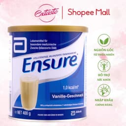 Thumbnail Sữa bột Ensure Đức hương vani giàu dinh dưỡng hộp 400g Extate Official Mall 1
