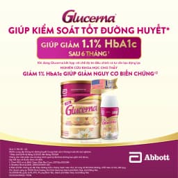 Thumbnail Sữa bột Glucerna hương Lúa Mạch 800g dành cho người bị tiểu đường 2