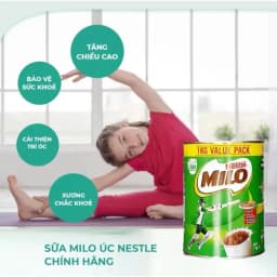 Thumbnail Sữa bột nestle milo Úc bổ sung dinh dưỡng cho bé phát triển tối ưu hộp 1kg Healthy Care 3