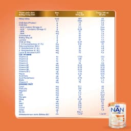 Thumbnail Sữa bột Nestlé NAN INFINIPRO A2 2 400g nhập khẩu Thụy Sĩ với sự kết hợp độc đáo giữa đạm quý A2 và 5HMO 4