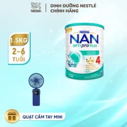 Thumbnail Sữa bột Nestlé NAN OPTIPRO PLUS 4 1500g/lon với 5HMO Giúp tiêu hóa tốt 2