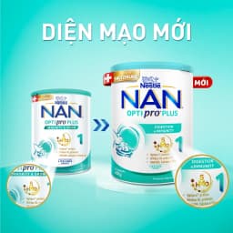 Thumbnail Sữa Bột Nestlé NAN OPTIPRO PLUS 1 400G/lon với 5HMO Sản Xuất tại Thụy Sĩ 2