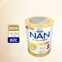 Thumbnail Sữa Bột Nestlé NAN SupremePro 2 lon 800g với 5HMO & đạm Gentle Optipro nhập khẩu nguyên lon từ Đức 1