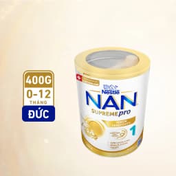 Thumbnail Sữa bột Nestlé NAN SUPREMEPRO 1 400g nhập khẩu Đức với đạm thủy phân 1 phần, 5HMO & lợi khuẩn 1