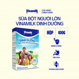 Thumbnail Sữa bột nguyên kem có đường Vinamilk - Hộp giấy 400g 1
