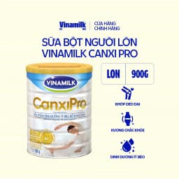 Thumbnail Sữa bột Vinamilk CanxiPro 900g (Hộp thiếc) - Sữa bổ sung Canxi cho người già cao tuổi, Tốt cho xương khớp 1