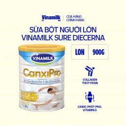 Thumbnail Sữa bột Vinamilk CanxiPro 900g (Hộp thiếc) - Sữa bổ sung Canxi cho người già cao tuổi, Tốt cho xương khớp 2