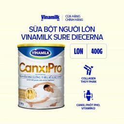 Thumbnail Sữa bột Vinamilk CanxiPro - Hộp thiếc 400g 2