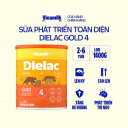 Thumbnail Sữa bột Vinamilk Dielac Gold 4 HT 1400g 2