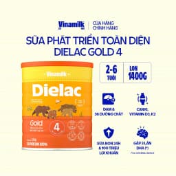Thumbnail Sữa bột Vinamilk Dielac Gold 4 HT 1400g 3