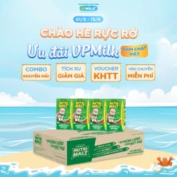 Thumbnail Sữa ca cao mầm lúa mạch đen VPMilk Nutrimalt 110ml (thùng 48 hộp) 1