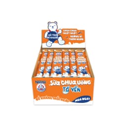 Thumbnail Sữa chua tổ yến Nestlé® Yogu Gấu HƯƠNG CAM (thùng 28 gói x 75ml) 1