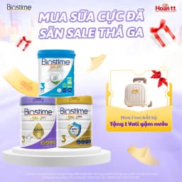 Thumbnail Sữa Dê Biostime Sn2 Bio Plus Ultra Goat số 3, cải thiện tiêu hóa tăng cường hấp thu cho bé 800g 1