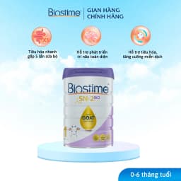 Thumbnail Sữa Dê Biostime Ultra Goat cải thiện tiêu hóa tăng cường hấp thu cho bé 800g 3