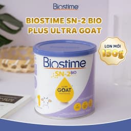 Thumbnail Sữa Dê Biostime Ultra Goat Số 1, cải thiện tiêu hóa tăng cường hấp thu cho bé 150g 2