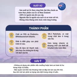 Thumbnail Sữa Dê Biostime Ultra Goat Số 1, cải thiện tiêu hóa tăng cường hấp thu cho bé 150g 3