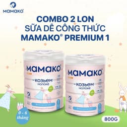 Thumbnail Sữa Dê Công Thức MAMAKO Premium 1 800g Combo 2 Lon 2