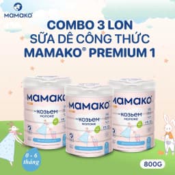 Thumbnail Sữa Dê Công Thức MAMAKO Premium 1 - 800g COMBO 3 LON 3