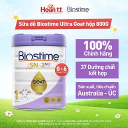 Thumbnail Sữa Dê Giúp Cải Thiện Đường Tiêu Hóa Cho Bé Biostime Ultra Goat - Sữa Bột Giúp Bé Phát Triển Chiều Cao Lon 800g 1