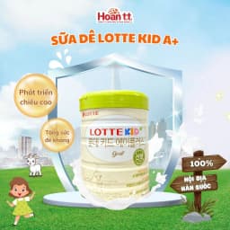 Thumbnail Sữa Dê Lotte Kid A+ Tăng Chiều Cao Cho Bé - Sữa Bột Giúp Phát Triển Trí Não Cho Bé Lon 760g 2