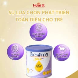 Thumbnail Sữa Dê Tăng Khả Năng Hấp Thu Cho Bé Biostime Ultra Goat Số 1 - Sữa Bột Giúp Cân Bằng Hệ Tiêu Hóa Hộp 150g 3