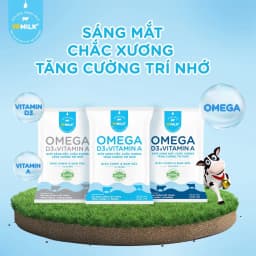 Thumbnail Sữa Dinh Dưỡng Tiệt Trùng VPMilk Omega Có Đường dạng hộp 180ml (thùng 48 hộp) 2