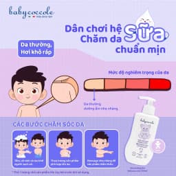 Thumbnail Sữa dưỡng ẩm cho bé Babycoccole 0M+ dưỡng da trẻ em & em bé từ sơ sinh chiết xuất hạnh nhân 250ml 1