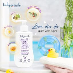 Thumbnail Sữa dưỡng ẩm cho bé Babycoccole 0M+ dưỡng da trẻ em & em bé từ sơ sinh chiết xuất hạnh nhân 250ml 4