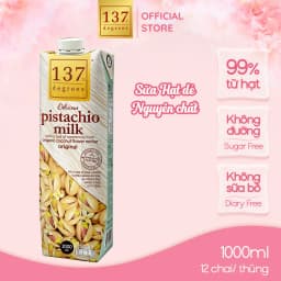 Thumbnail Sữa Hạt Dẻ Cười Nguyên Chất 137 DEGREES Có Mật Hoa Dừa (Không Đường) 1