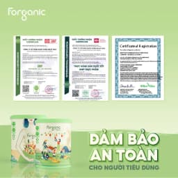 Thumbnail Sữa Hạt Forganic Bữa ăn thay thế (Lon 400G) - Dinh dưỡng đủ đầy, Thanh lọc cơ thể 1