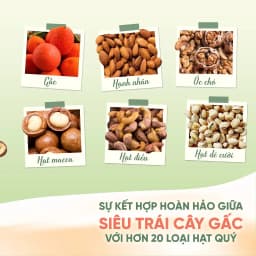 Thumbnail Sữa Hạt Forganic Đa dưỡng chất (Lon 400G) - Bổ sung dinh dưỡng, Sống khỏe mỗi ngày 3