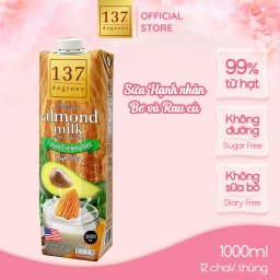 Thumbnail Sữa Hạt Nguyên Chất Không Ngọt 137 Degrees Thái Lan Chính Hãng, Dinh Dưỡng, Healthy, Nhiều Vị Lựa Chọn 2