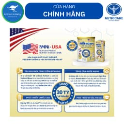 Thumbnail Sữa Nutricare Metacare OPTI 2+ 850g - Tiêu hoá khoẻ, tăng cân cao lớn 2