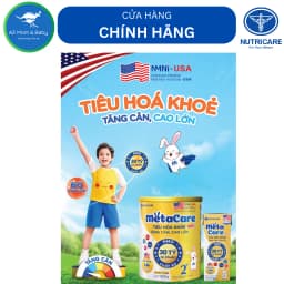 Thumbnail Sữa Nutricare Metacare OPTI 2+ 850g - Tiêu hoá khoẻ, tăng cân cao lớn 3