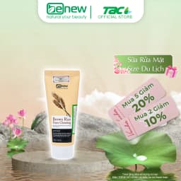 Thumbnail Sữa Rửa Mặt Cao Cấp  Gạo Benew Brown Rice Size Du Lịch TAC 100ml 1