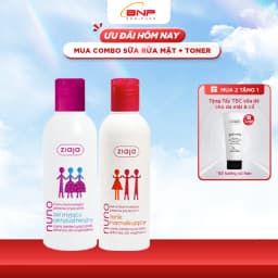Thumbnail Sữa rửa mặt dạng gel ngừa mụn trắng da Ziaja Nuno cho da dầu và da hỗn hợp, không gây kích ứng 200ml 1