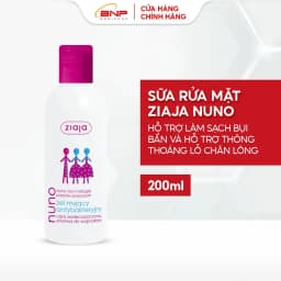 Thumbnail Sữa rửa mặt dạng gel ngừa mụn trắng da Ziaja Nuno cho da dầu và da hỗn hợp, không gây kích ứng 200ml 2