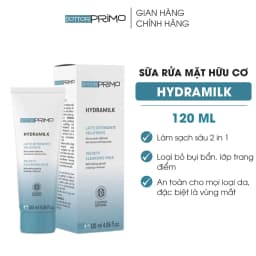 Thumbnail Sữa Rửa Mặt Hữu Cơ Cho Da Nhạy Cảm DottorPrimo Hydramilk - Công Nghệ Làm Sạch Sâu 2 in 1 120ml 1