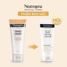 Thumbnail Sữa rửa mặt Sạch Sâu Lành Tính Neutrogena Deep Clean Gentle Foaming Cleanser 100g & 150g 3
