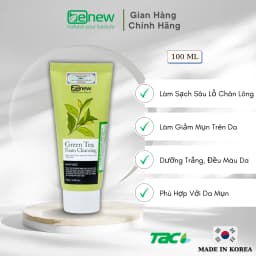 Thumbnail Sữa Rửa Mặt Trà Xanh Cao Cấp Benew Green Tea Foam Cleansing 100ml 2
