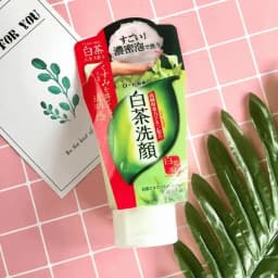 Thumbnail Sữa rửa mặt trà xanh cho da dầu mụn Rohto Shirochasou Nhật Bản 120g 2