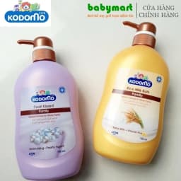 Thumbnail Sữa tắm cho bé Kodomo Peark Kiss / Rice Milk 750ml 1