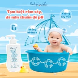 Thumbnail Sữa tắm giữ ẩm cho bé Babycoccole 0M+ chiết xuất hoa sen 250ml-400ml 1