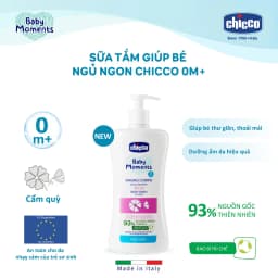 Thumbnail Sữa tắm giúp bé ngủ ngon Chicco 0M+ 500ml 4