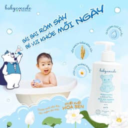 Thumbnail Sữa tắm gội cho bé Babycoccole 0M+ an toàn cho trẻ sơ sinh & em bé 30ml/250ml/400ml 2