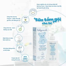 Thumbnail Sữa tắm gội cho bé Babycoccole 0M+ an toàn cho trẻ sơ sinh & em bé 30ml/250ml/400ml 3